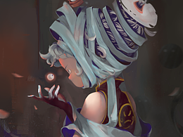 吸个光继续画画