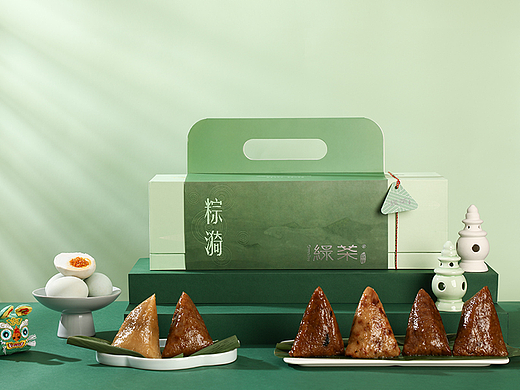 绿茶端午粽子 | 美食拍摄 x 众目摄影 |