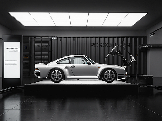 Porsche保时捷959 1987 渲染