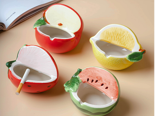 电商摄影 淘宝摄影| 陶瓷防飞灰烟灰缸 雪茄办公室家用