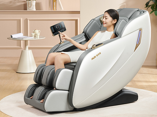 奥克斯按摩椅详情页设计/视频