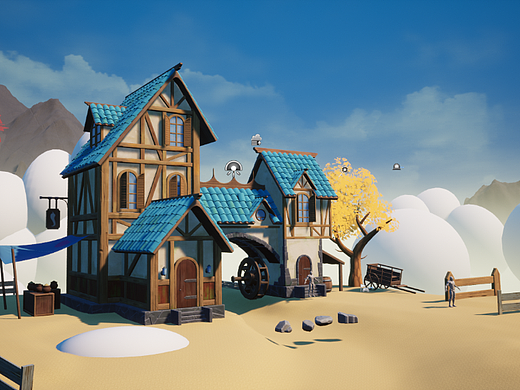 风格化场景练习预告