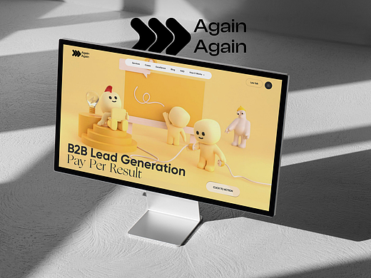 AgainAgain - 面向潜在客户生成公司的 UI|UX