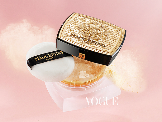 毛戈平散粉系列 Still Life Photography for MGP（個人主頁-ZNjExMTMwMTY=） - 產(chǎn)品攝影 - 站酷設計師編號叁叁叁原創(chuàng)素材 - 站酷ZCOOL