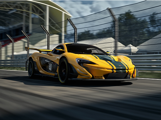 McLaren P1 GTR CGI