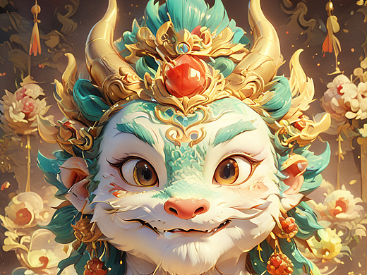 花开富贵-送财龙