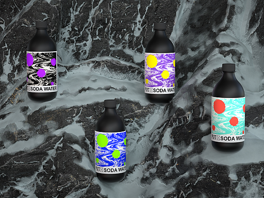 汽打苏打水SODA WATER | 品牌包装设计