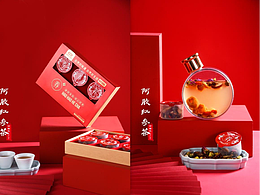 阿胶红参茶 | 养生茶拍摄