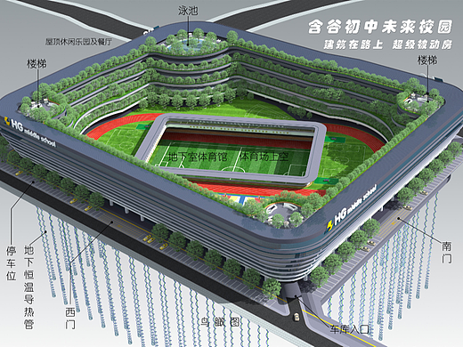 含谷初中未来校园