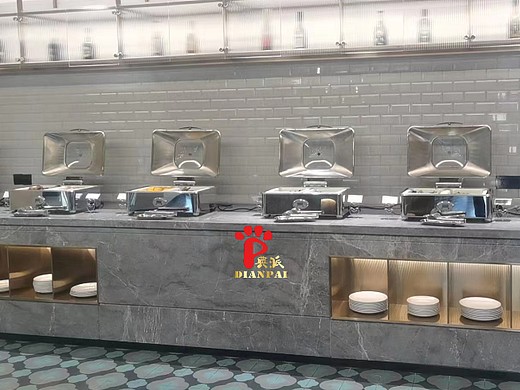 典派自助餐台的应用案例——广州某自助餐厅自助餐台