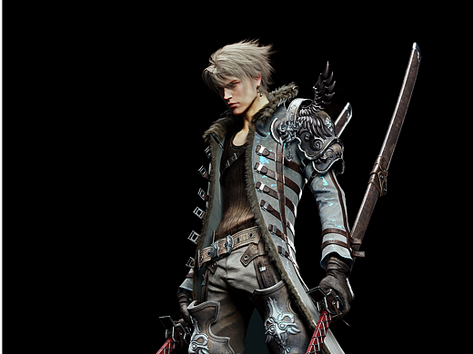 Two sword man