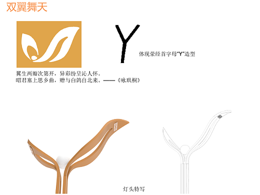 荥经鸽子花路灯设计提案
