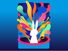 封面插画/神奇兔子洞