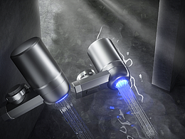 水龍頭凈水器場景渲染