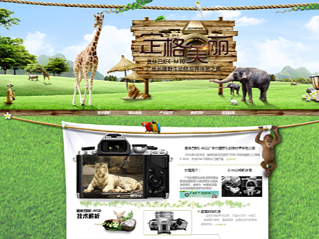 奥林巴斯 相机（个人主页-ZNjI4NDQ0MzY=） - 电商 - 站酷设计师seven爱吃水蜜桃原创素材 - 站酷ZCOOL