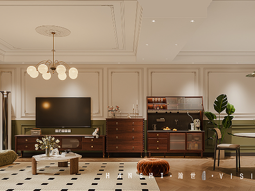 美式复古风一瀚世表现