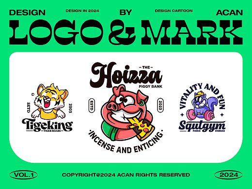 LOGO设计 | 卡通LOGO