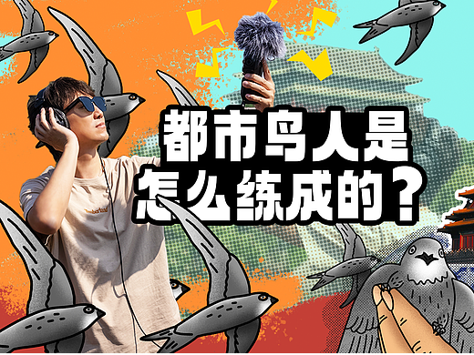腾讯新闻·解法｜《庞宽都市鸟人练成记》动画包装