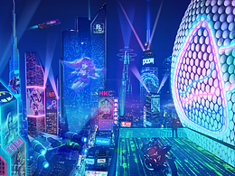 賽博朋克風(fēng)練習(xí)