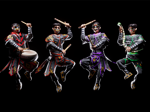 【三维人物】——英歌IP形象