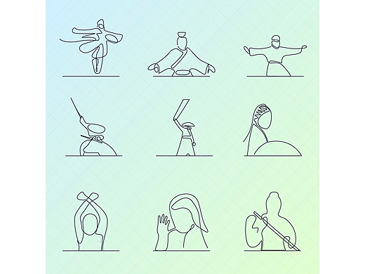 武侠角色插画，你能猜对一个吗？