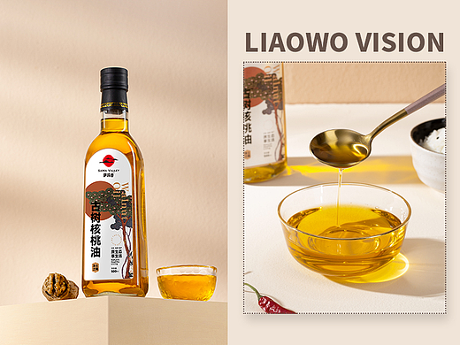 餐食饮品 | 核桃油 x LIAOWO VISION