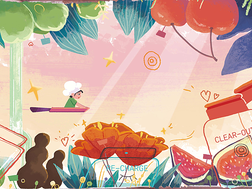 #my CLARINS 寻找天然好食肌#