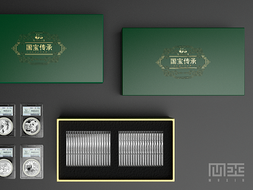 国宝传承——熊猫币发行40周年纪念(方案二)