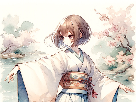 春日短發(fā)少女（個人主頁-ZNjc0MTAzNDQ=） - 單幅漫畫 - 站酷設(shè)計師飛大橙子原創(chuàng)素材 - 站酷ZCOOL