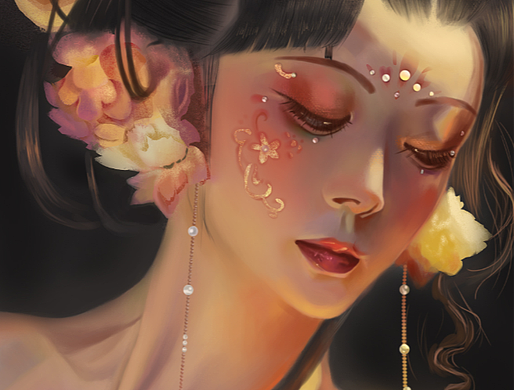 厚涂头像练习-4