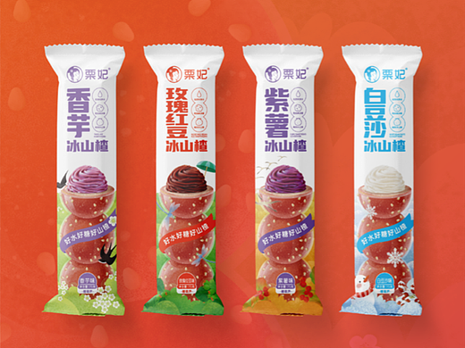 爱国丽妃糖葫芦包装设计｜黑豹食品包装设计