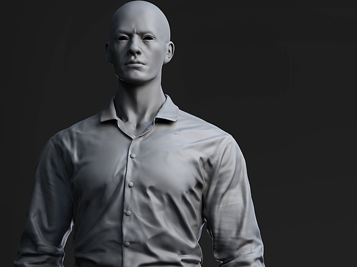 2021-学生服装雕刻练习01