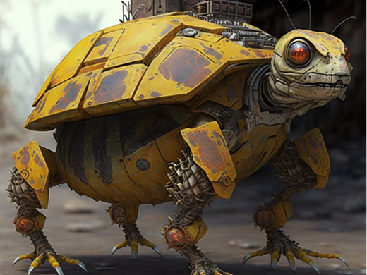 机械装甲龟,ai智能尝试