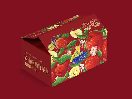 苹果礼盒包装设计