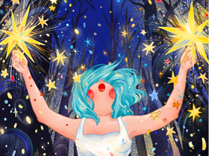 星空系列插画