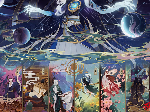 禾于文石 | 游戏《神都夜行录》二周年CG