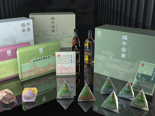 生态鄱阳湖端午包装设计