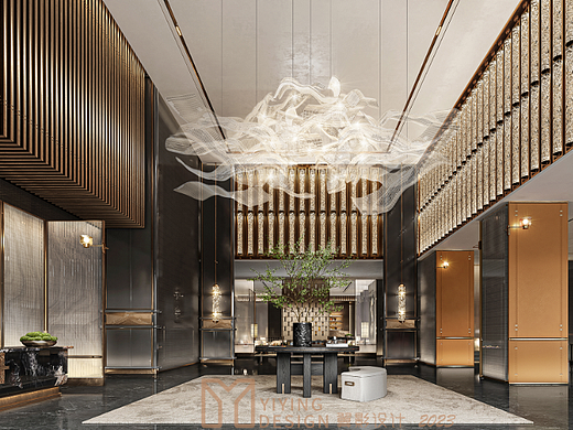 星级酒店┃华邑酒店┃效果图