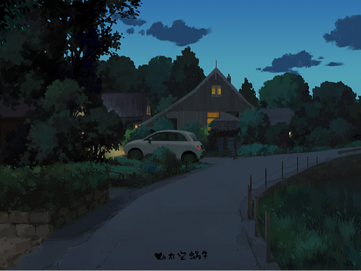 夜晚清晨画面表现