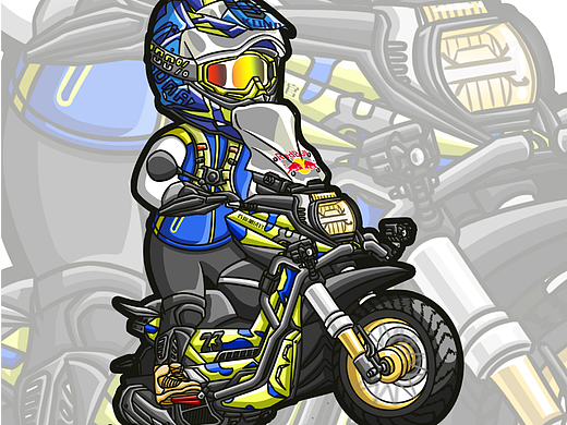 q版摩托车第三弹贝纳利tnt600