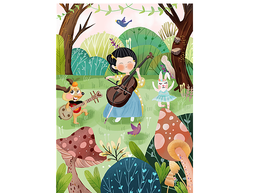 插画（个人主页-ZNTk4ODEyNDQ=） - 艺术插画 - 站酷设计师陈琳酷酷皮原创素材 - 站酷ZCOOL