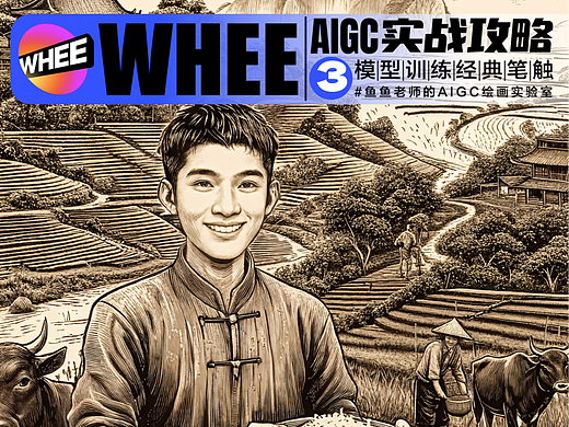 AIGC实战攻略|模型训练经典笔触