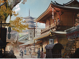 古代街道概念设计