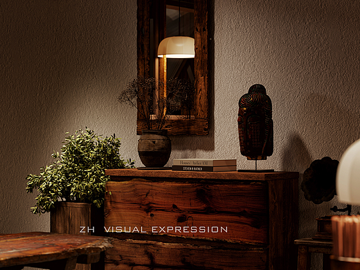 效果图表现（个人主页-ZNjIxODYyMjg=） - 酒店餐饮设计 - 站酷设计师风吹丁丁晃不停原创素材 - 站酷ZCOOL