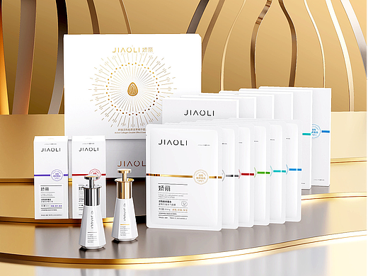 洗练、理性的实验室氛围包装设计——娇丽 JIAOLI 