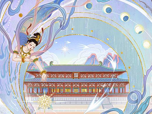 立冬｜二十四节气插画海报
