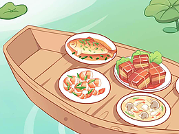 餓了么條漫-杭幫菜圖鑒