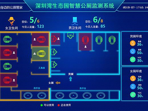 智慧公厕监测