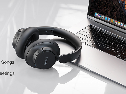 官网头戴蓝牙耳机详情页