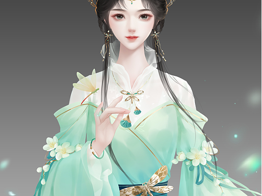 已完售  清新少女